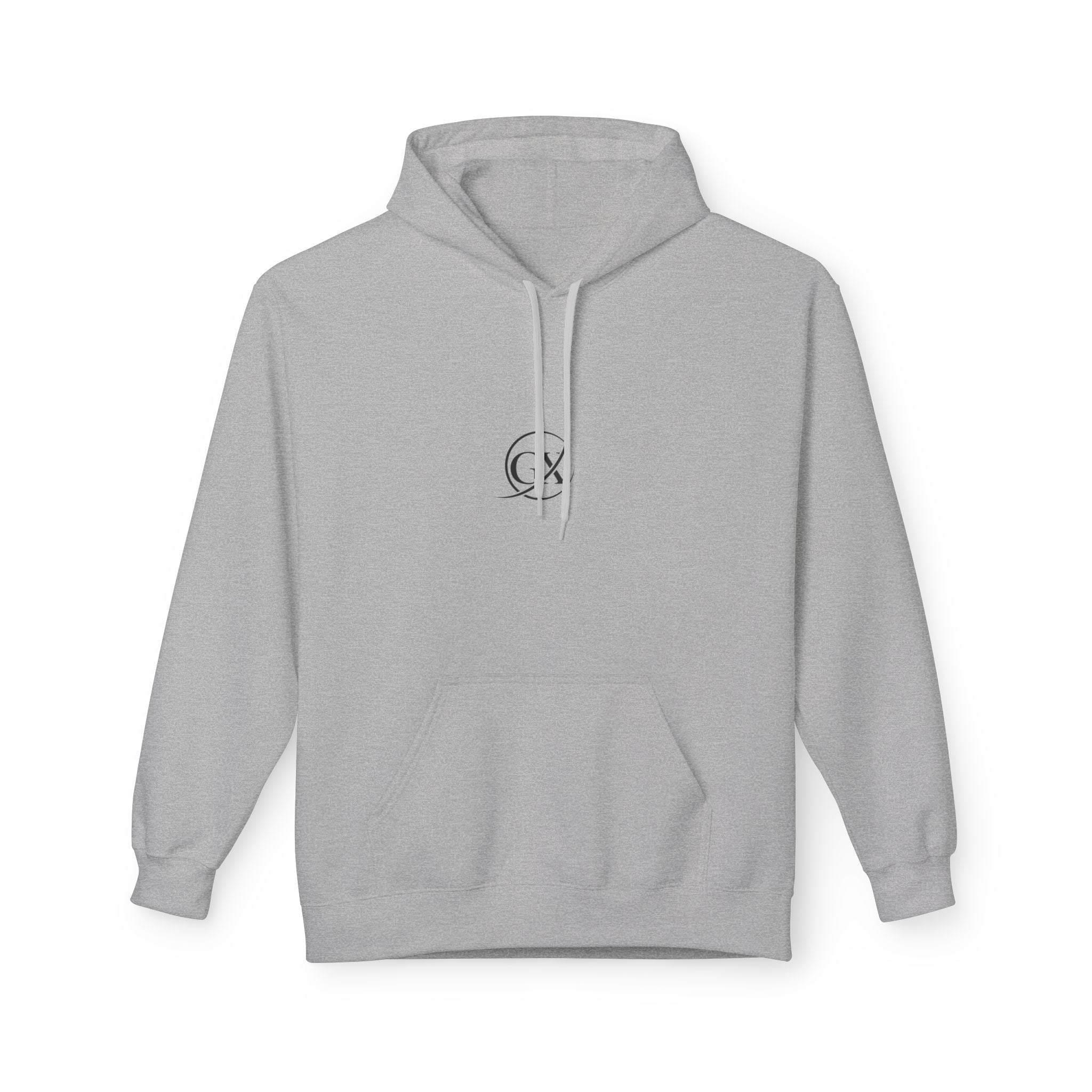 GX Special Signature Unisex Midweight Softstyle Premium Sport Grey Fleece Hoodie