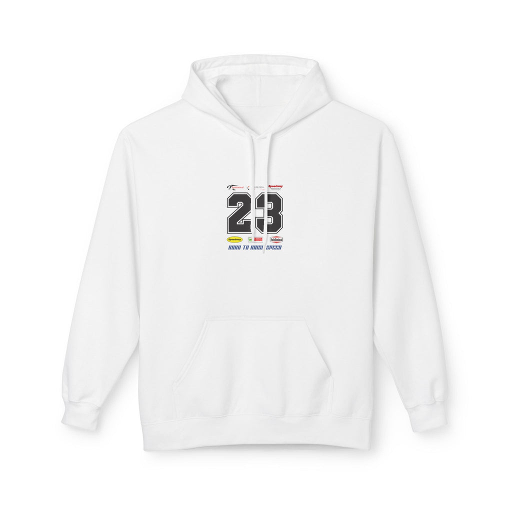 Urban 23 White Unisex Midweight Softstyle Fleece Hoodie