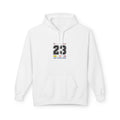 Urban 23 White Unisex Midweight Softstyle Fleece Hoodie