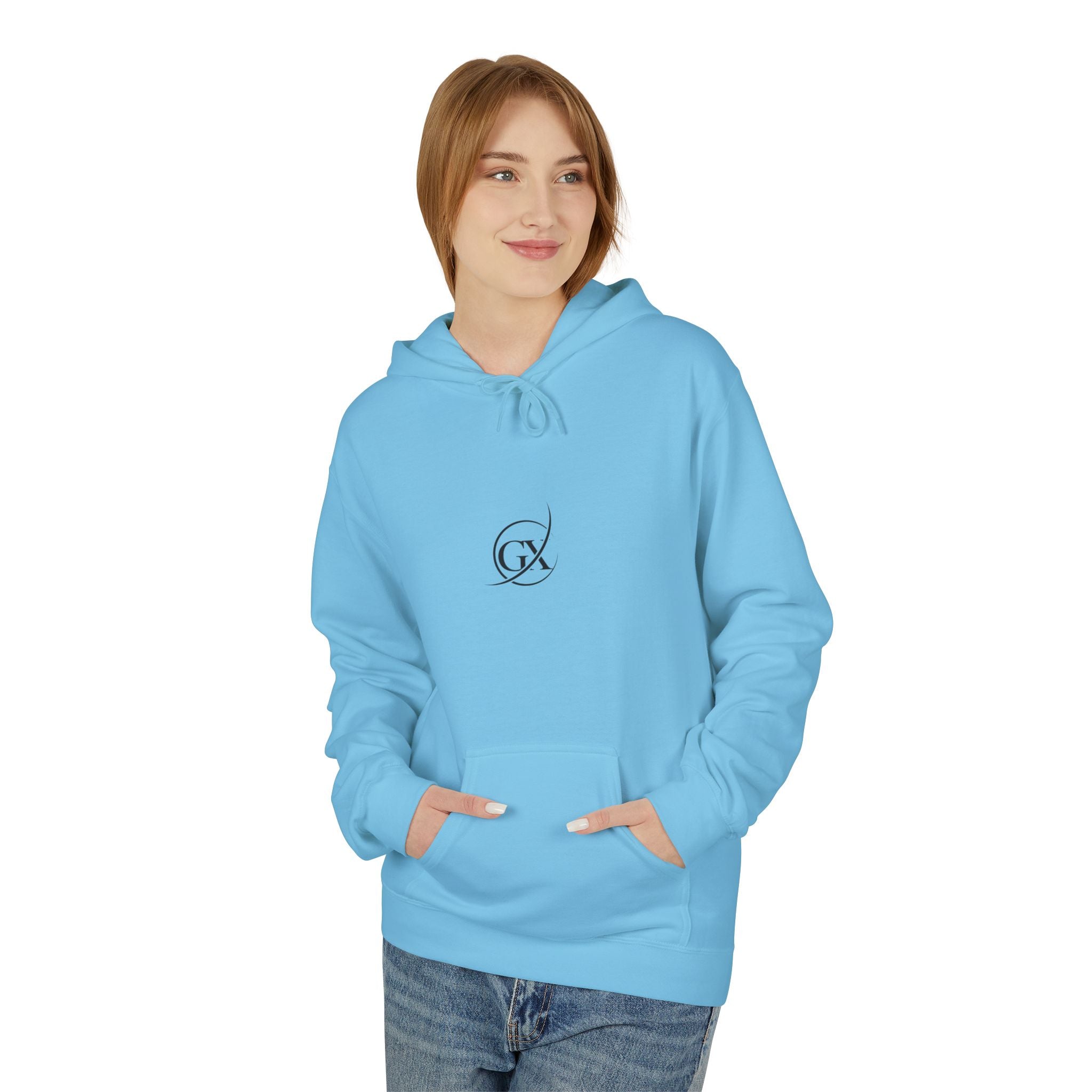 GX Special Signature Unisex Midweight Softstyle Premium Sky Fleece Hoodie