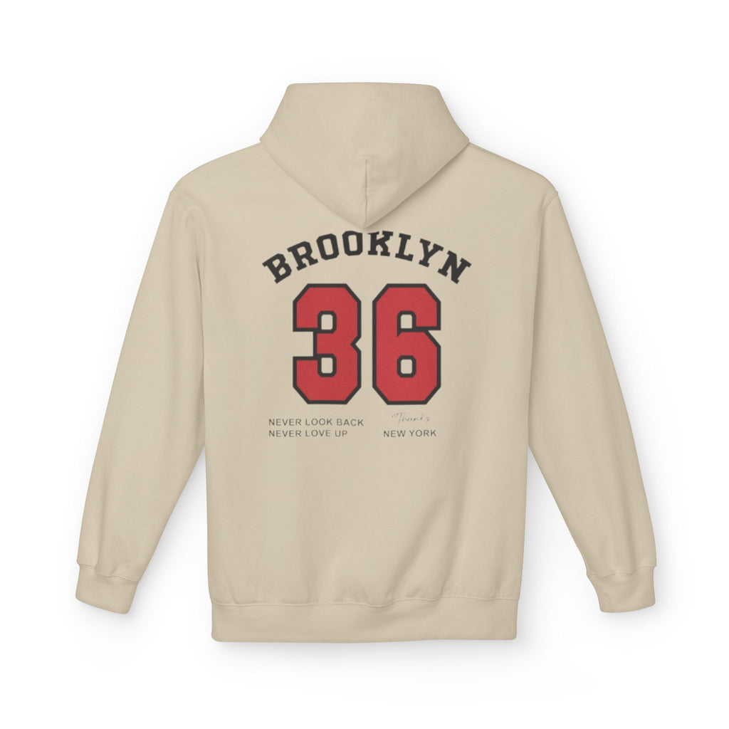 Brooklyn 36 Varsity Unisex Midweight Softstyle Fleece Hoodie