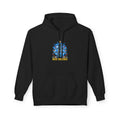 Aviation Holiday Tree Hoodie - Cozy Pilot Traveler Winter Sweatshirt with Decorated Plane