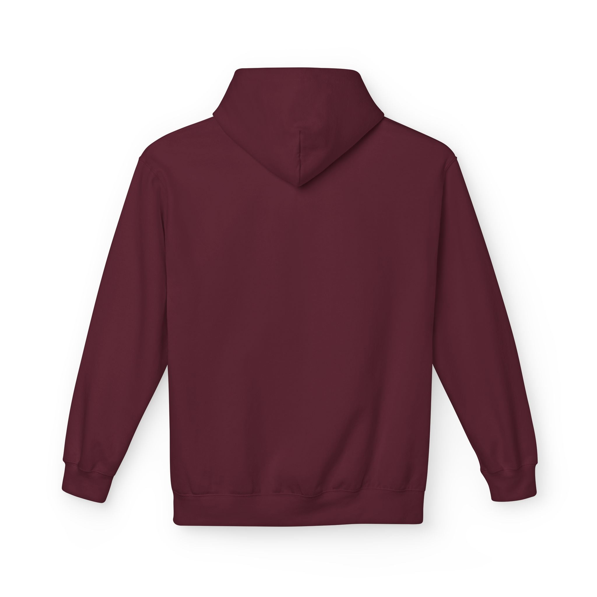 GX Special Signature Unisex Midweight Softstyle Premium Maroon Fleece Hoodie