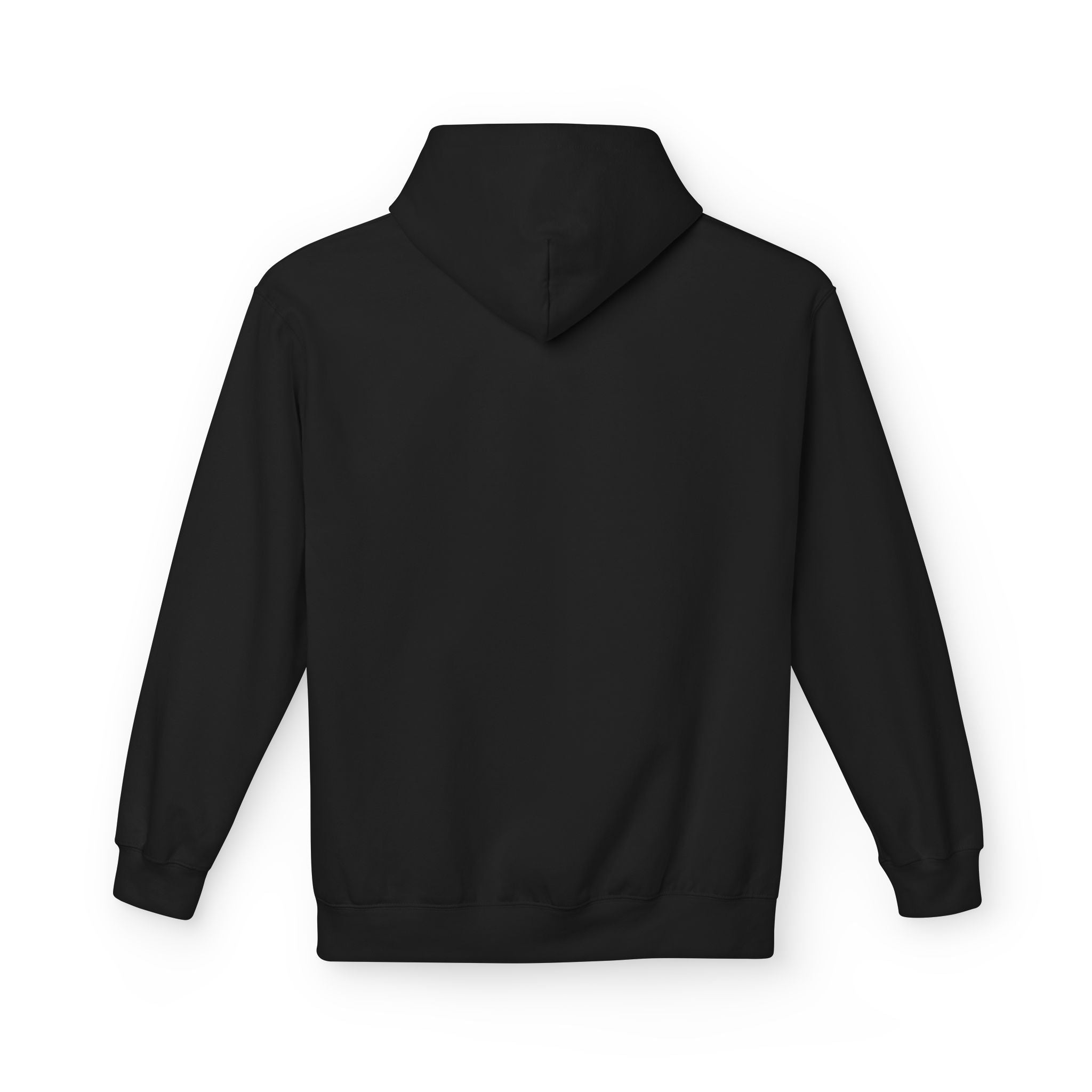 black Unisex Midweight Softstyle Fleece Hoodie