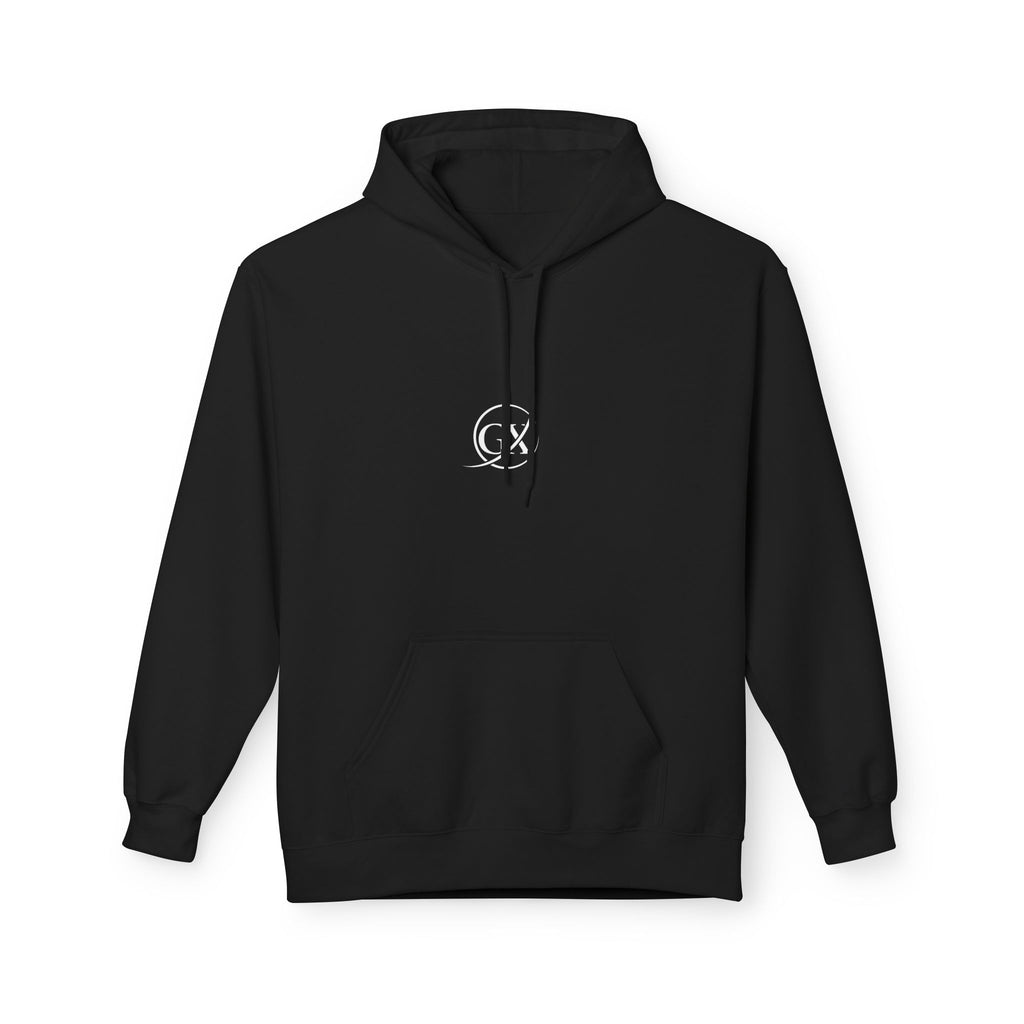 GX Special Signature Unisex Midweight Softstyle Premium Black Fleece Hoodie