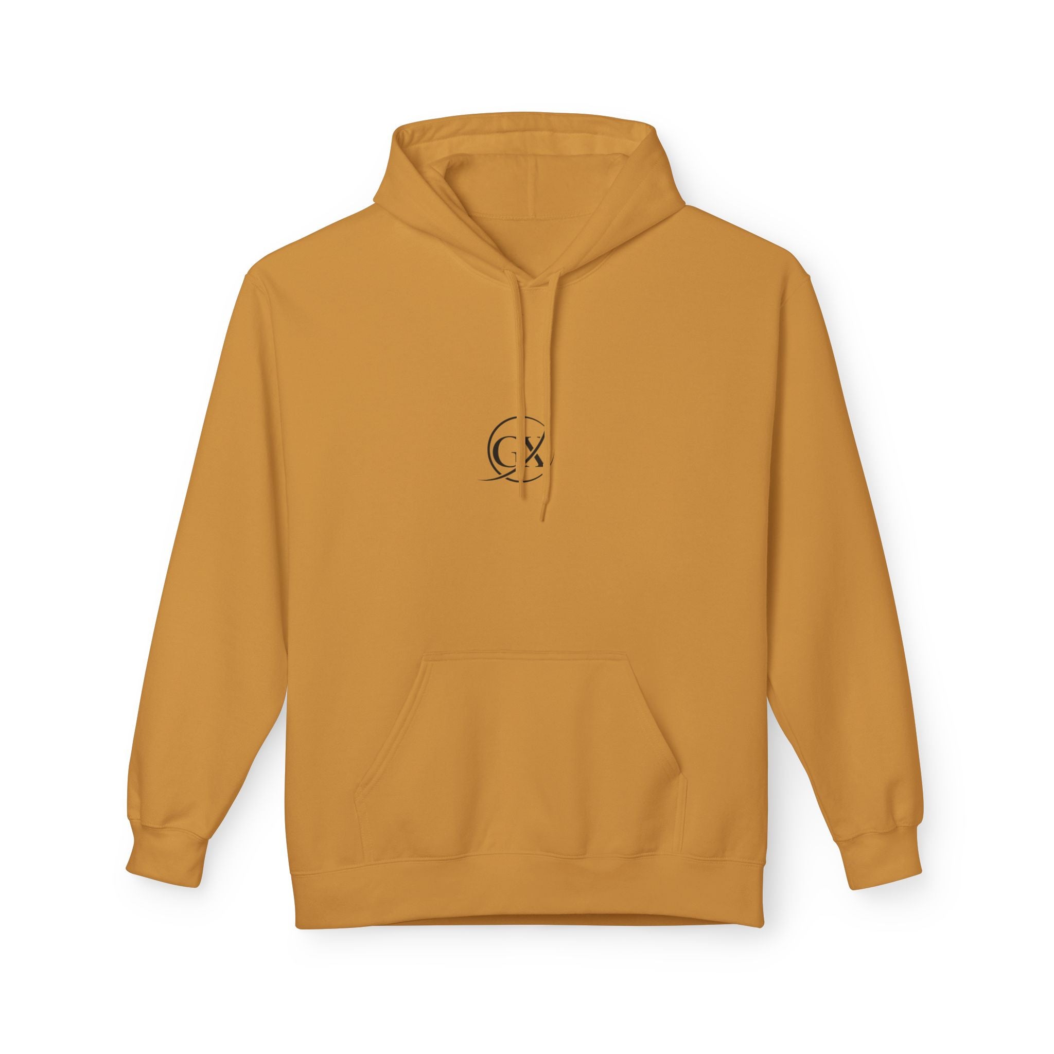 GX Special Signature Unisex  Softstyle Premium Mustard Fleece Hoodie