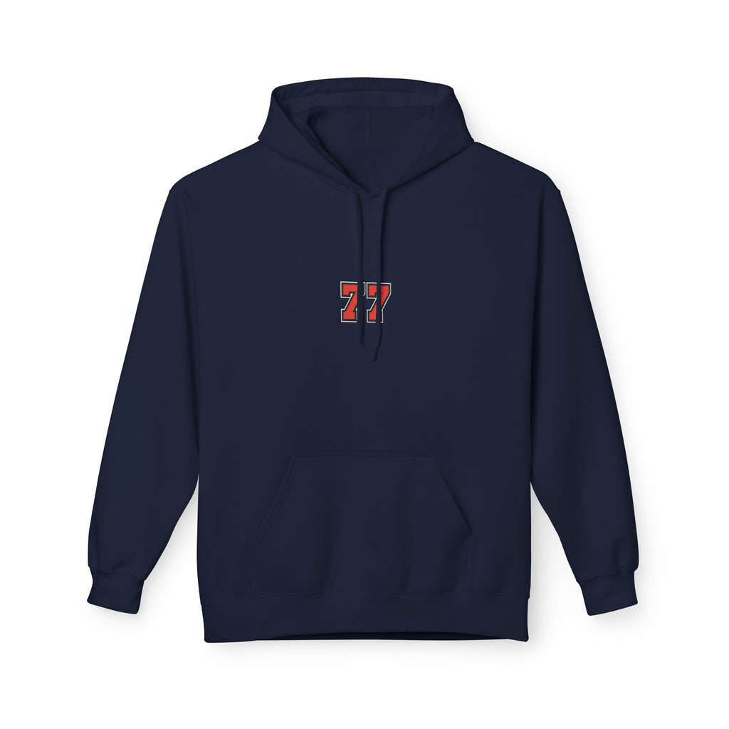 Navy Blue 77 Urban Unisex Midweight Softstyle Fleece Hoodie