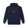 Navy Blue 77 Urban Unisex Midweight Softstyle Fleece Hoodie