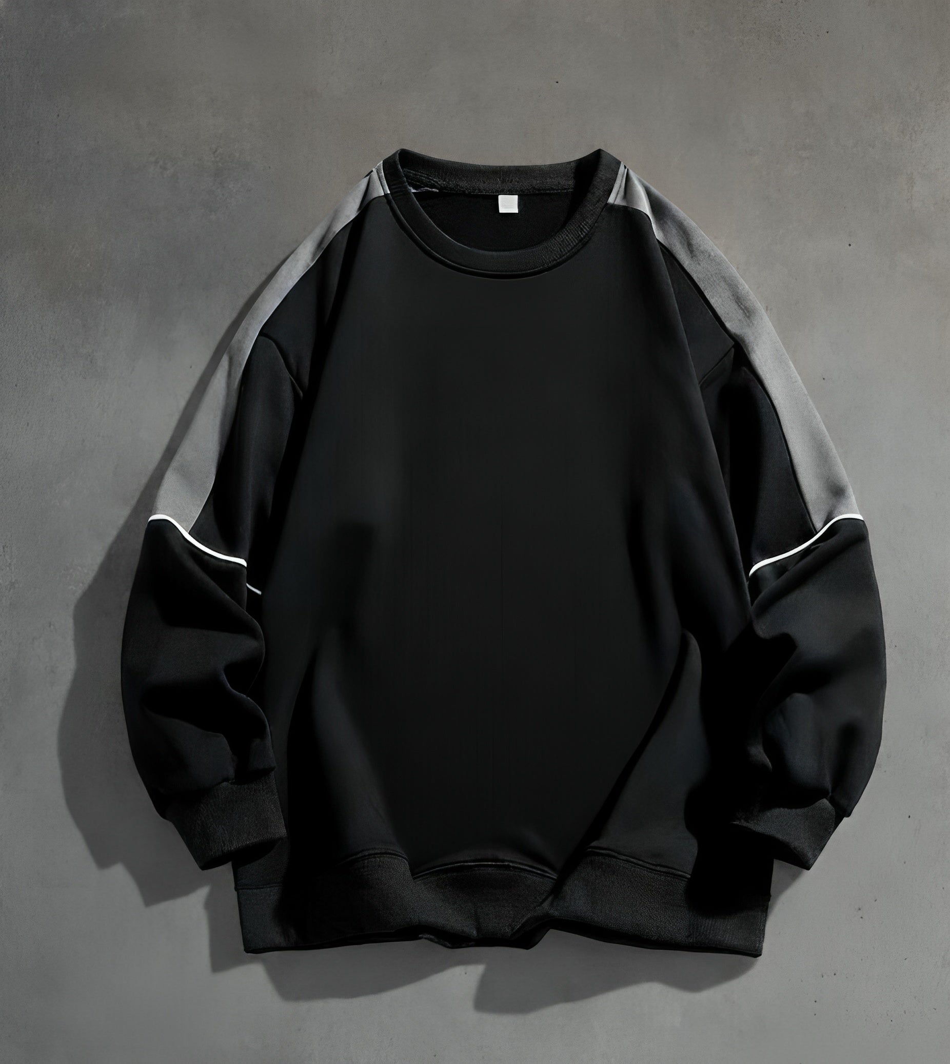 New Men's Long-sleeve Crewneck Pullover Hoodie