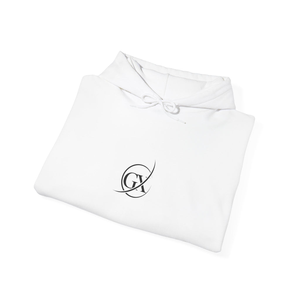 GX Special Signature Unisex Heavy Blend Premium White Hoodie