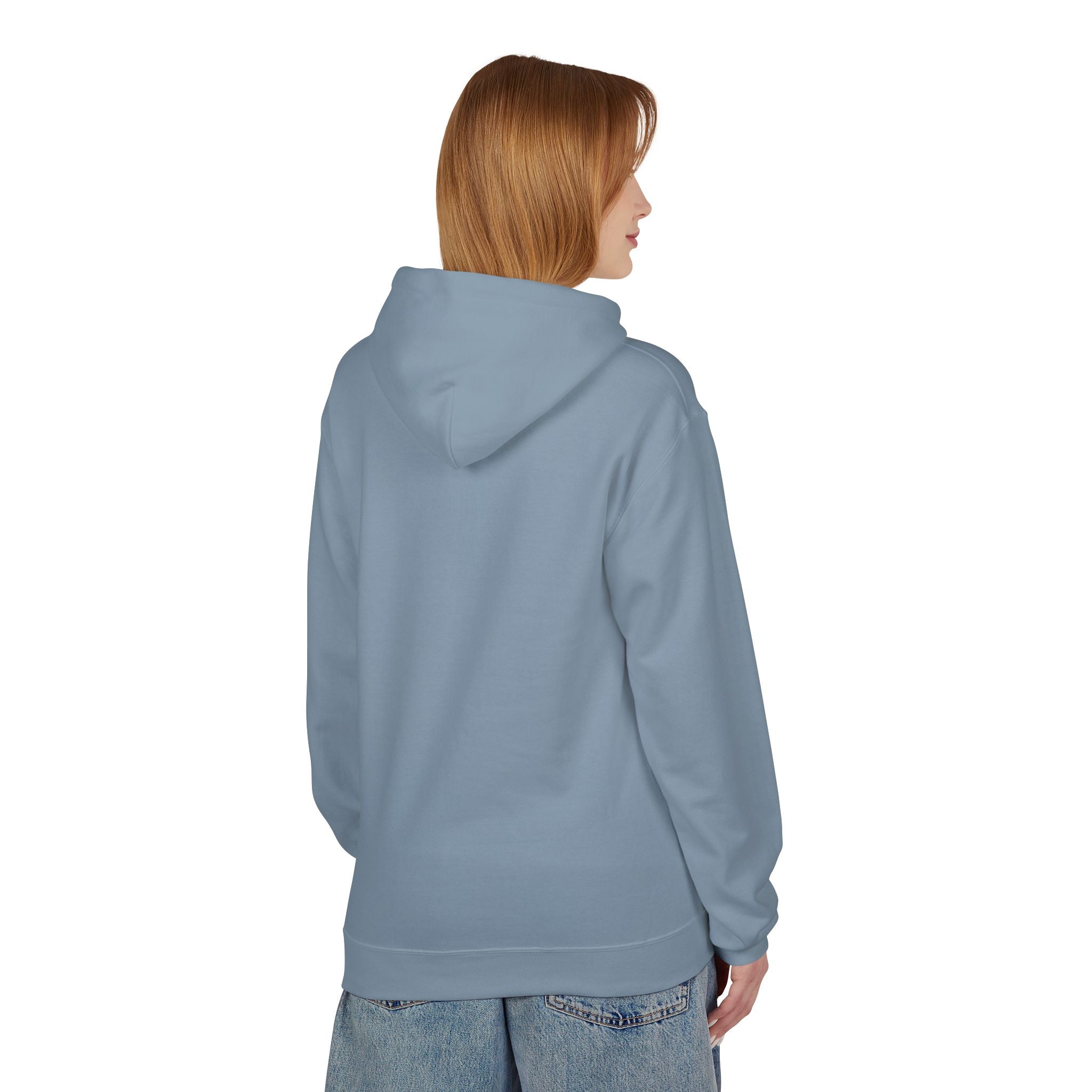 GX Special Signature Unisex Midweight Softstyle Premium Stone blue Fleece Hoodie