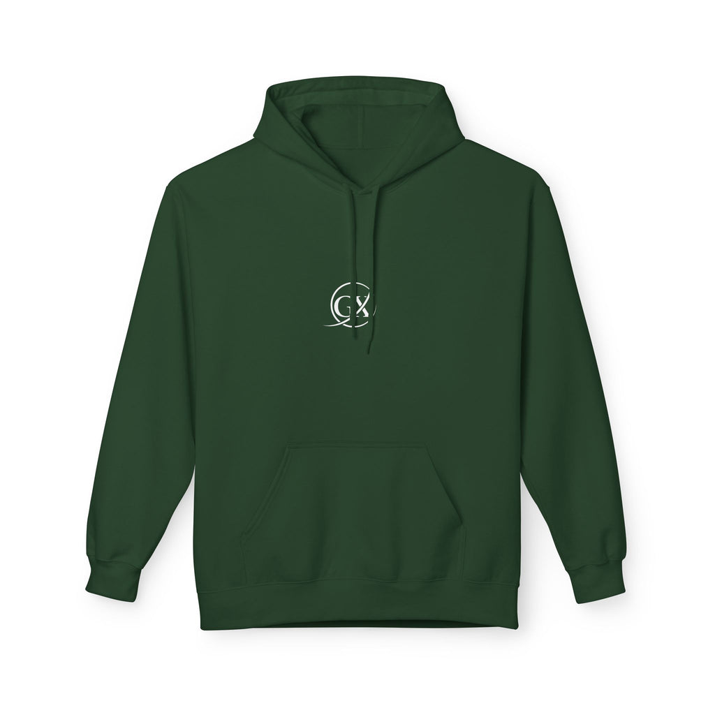 GX Special Signature Unisex Softstyle Premium Forest Green Fleece Hoodie