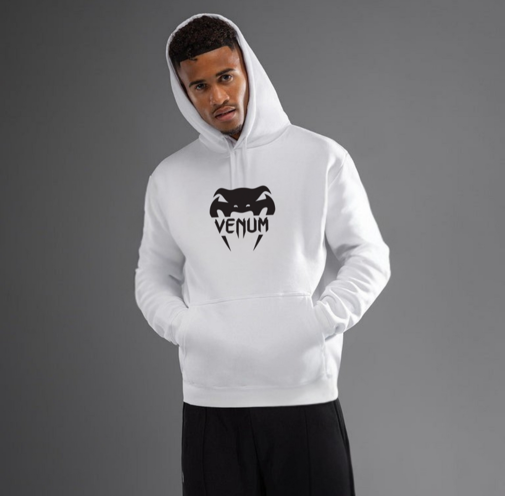 Venum Inspired Unisex Midweight Softstyle Fleece Hoodie Athletic Fit Streetwear