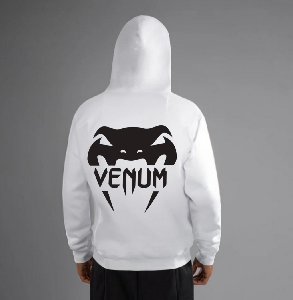 Venum Inspired Unisex Midweight Softstyle Fleece Hoodie Athletic Fit Streetwear