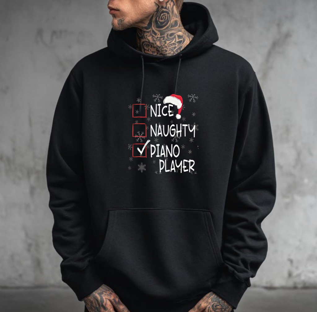 black Unisex Midweight Softstyle Fleece Hoodie