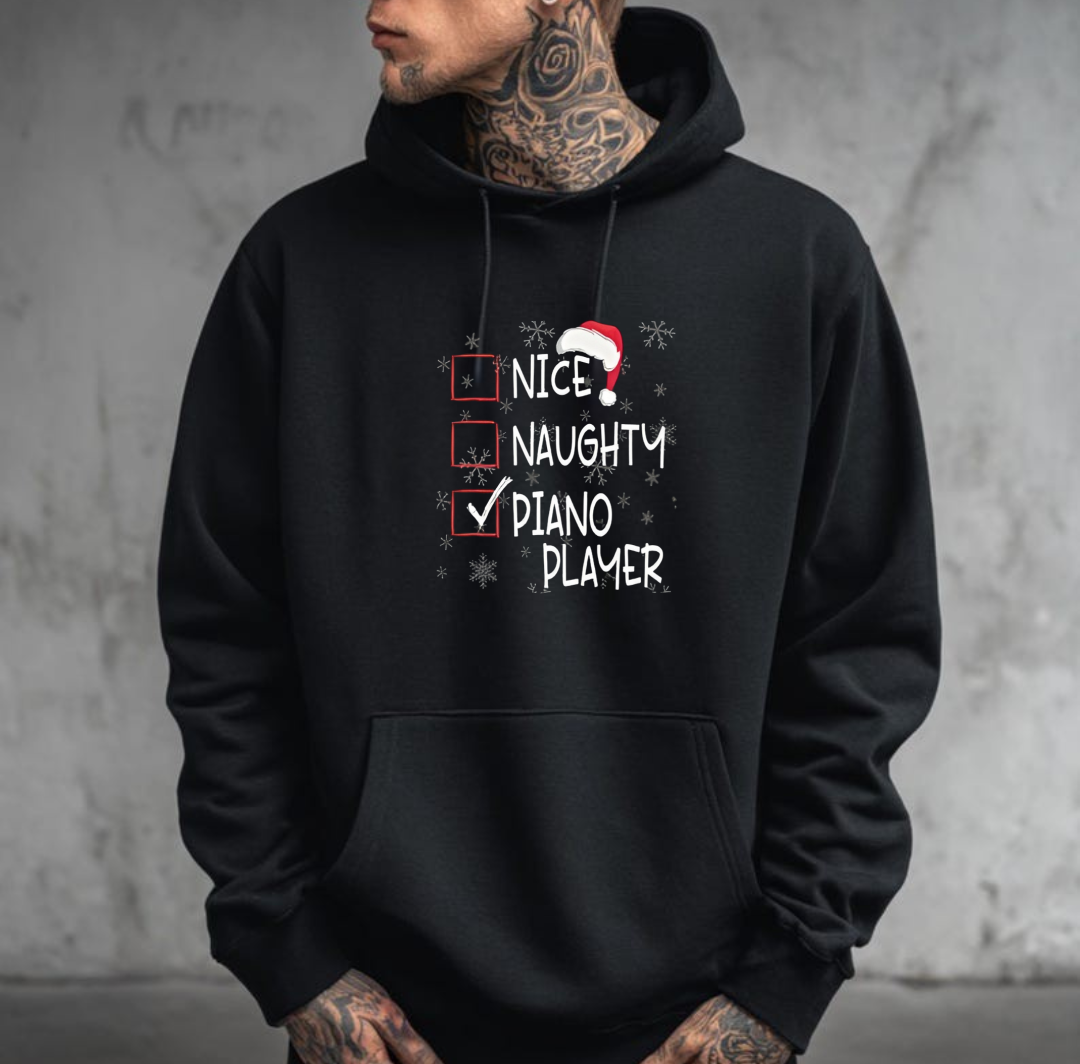 black Unisex Midweight Softstyle Fleece Hoodie