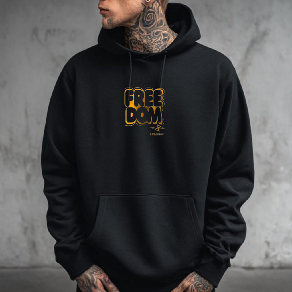 Unisex Freedom Midweight Softstyle Fleece Hoodie – Graffiti Edition