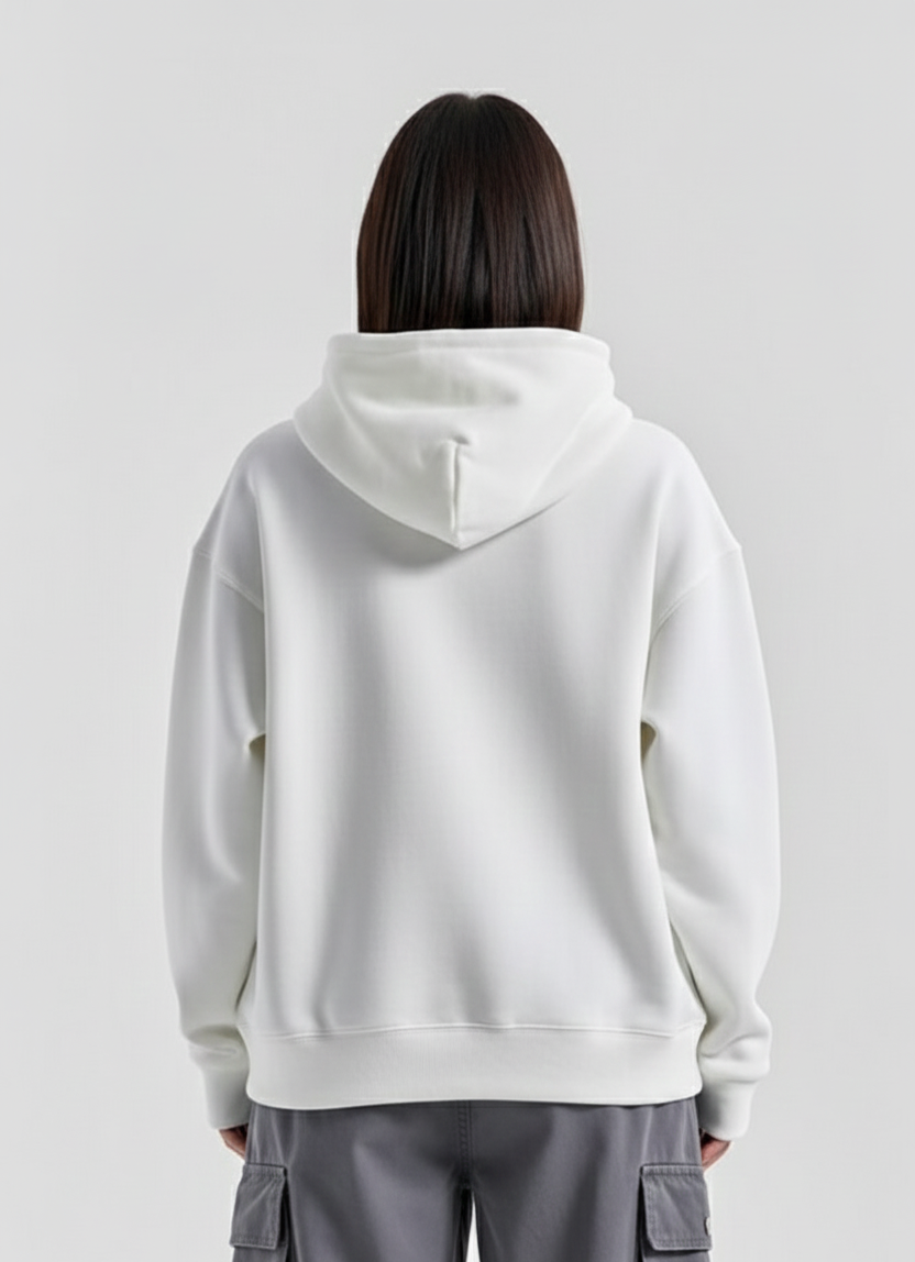 Cute Beaver with Lights Hoodie - Beavering Away Cozy Winter Sweatshirt